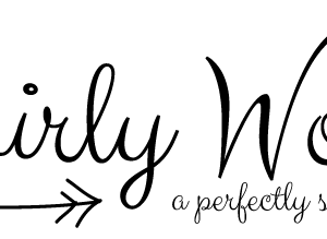 Pre-Made Logo: Swirly Words