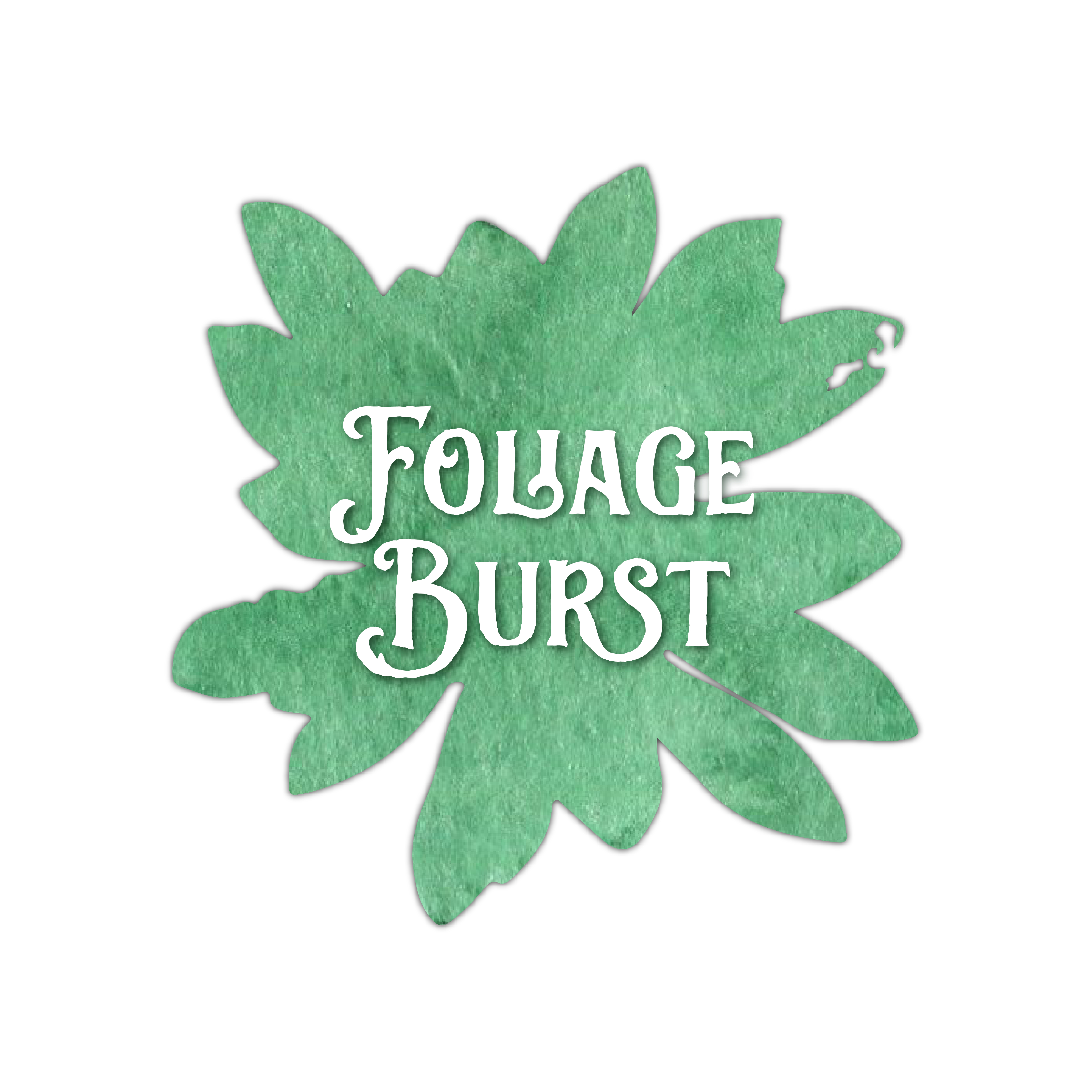 Pre-made Logo: Foliage Burst