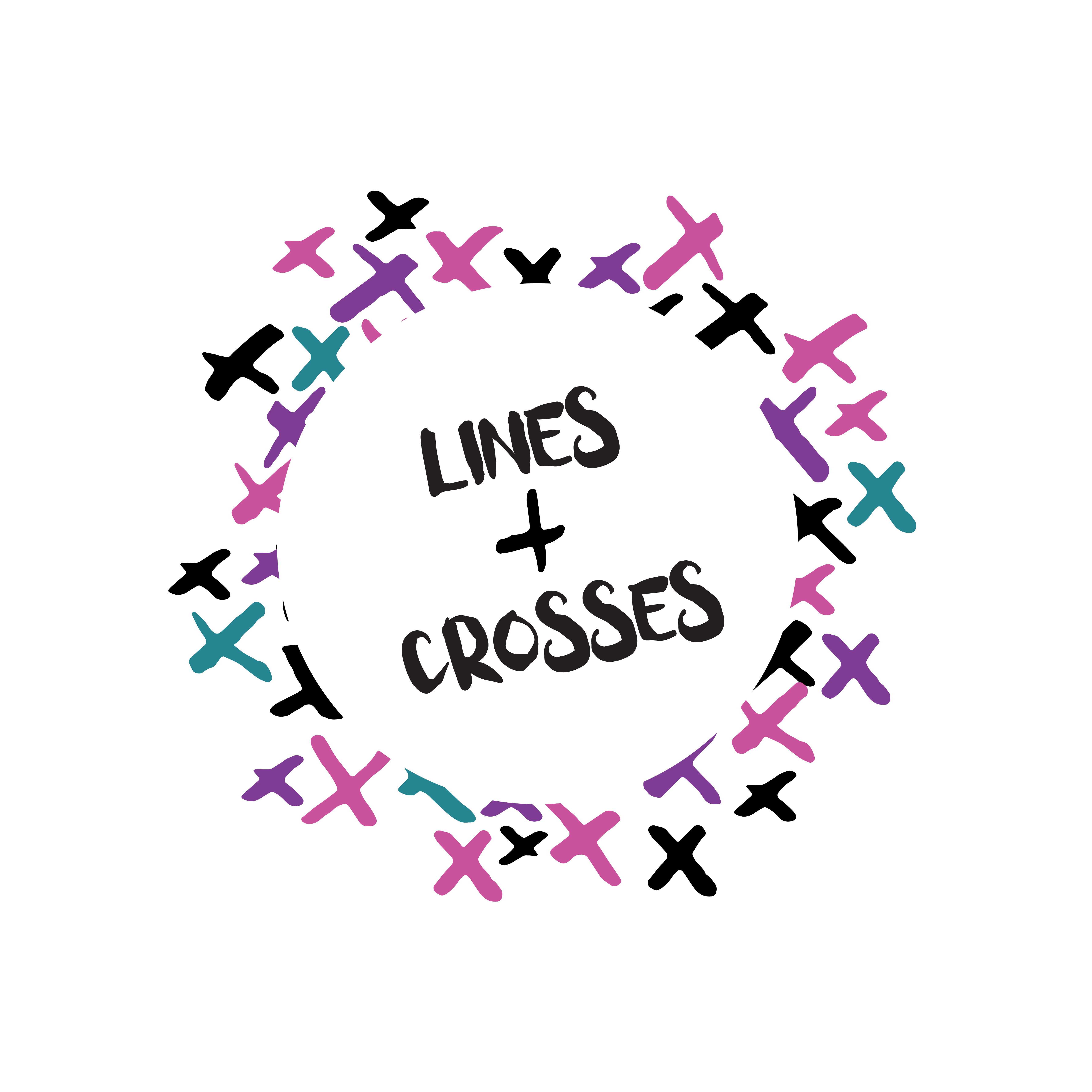 Pre-made Logo: Lines and Crosses