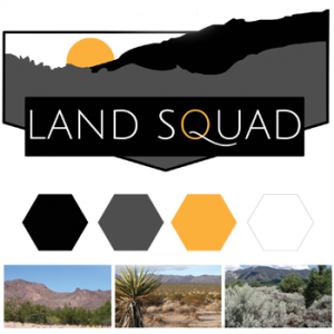 Land Squad Branding elements by Powersful Studios