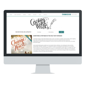 Website for Courtney Walsh Writes by Powersful Studios